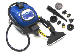 evo water steam cleaner with versatile accessories tools