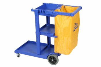 Janitorial Cart - Blue | Cleaning Supplies | A.K.A Cleaning Machines