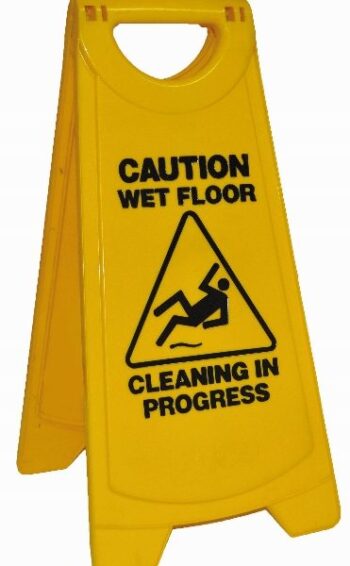 Standard Warning Sign Wet Floor | A.K.A Cleaning Machines