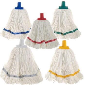 Microfibre Round Mop - Various Colours | A.K.A Cleaning Machines